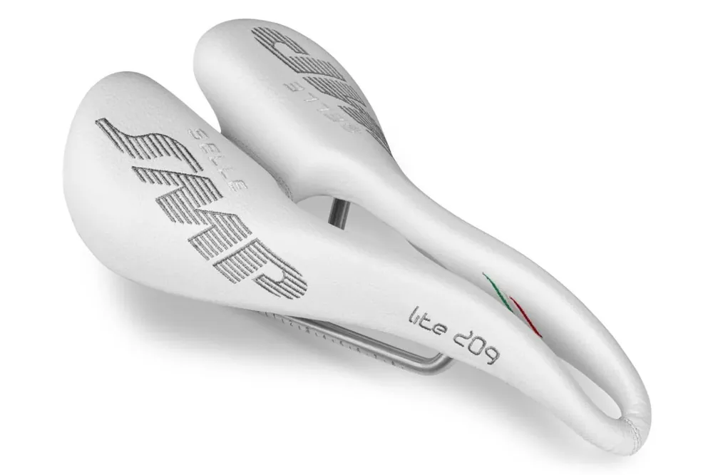 Selle SMP LITE 209 Leveys 139 mm Inox-kiskot Valkoinen Tilaa Nyt