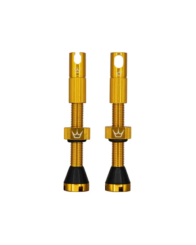 Suoraan Valmistajalta PEATY‘S x Chris King MK2 Presta 60 mm Tubeless-venttiilit (x2) Kulta