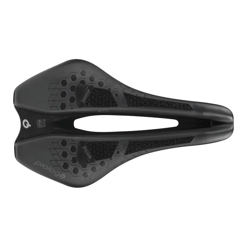 Heti Saatavilla PROLOGO DIMENSION TRI CPC -satula leveys 143 mm Nack Carbon -kiskot musta