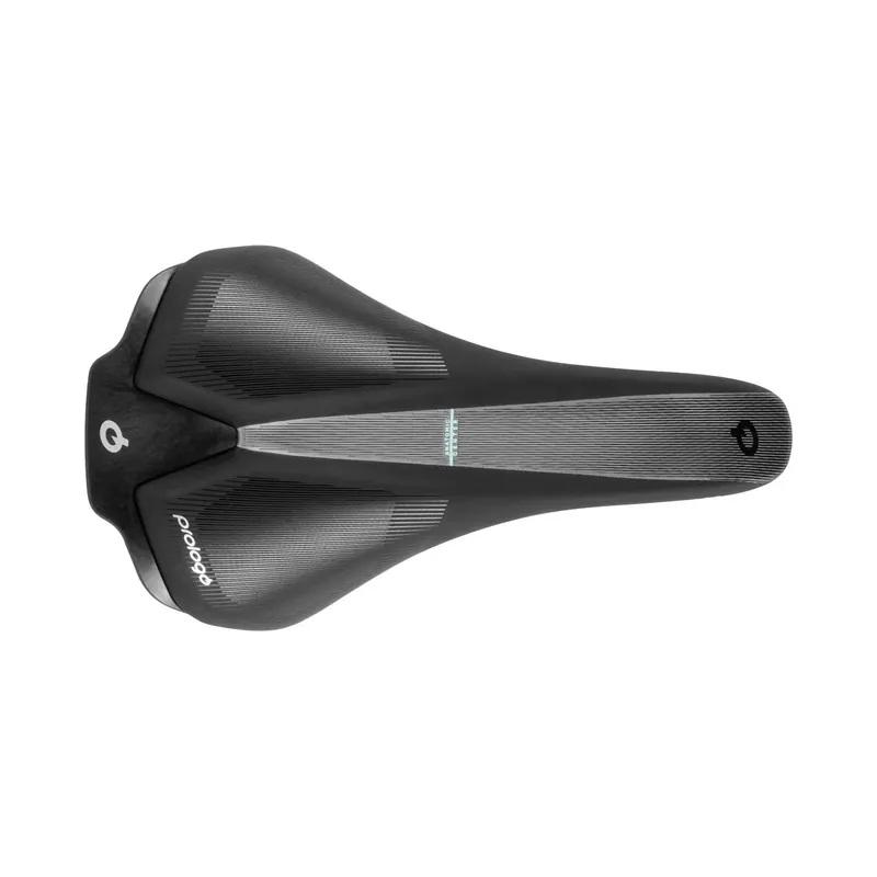 Alkuperäinen PROLOGO SCRATCH EVA leveys 140 mm Nack-hiilikiskot Musta -satula