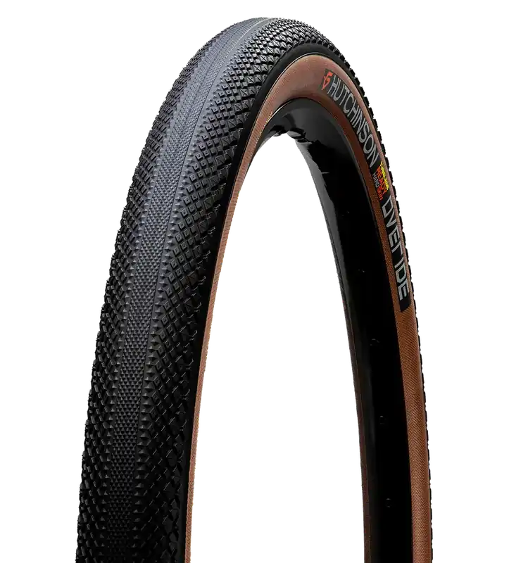 HUTCHINSON OVERIDE 700x40c Hardskin Tubeless Ready Ruskea rengas Alkuperäinen