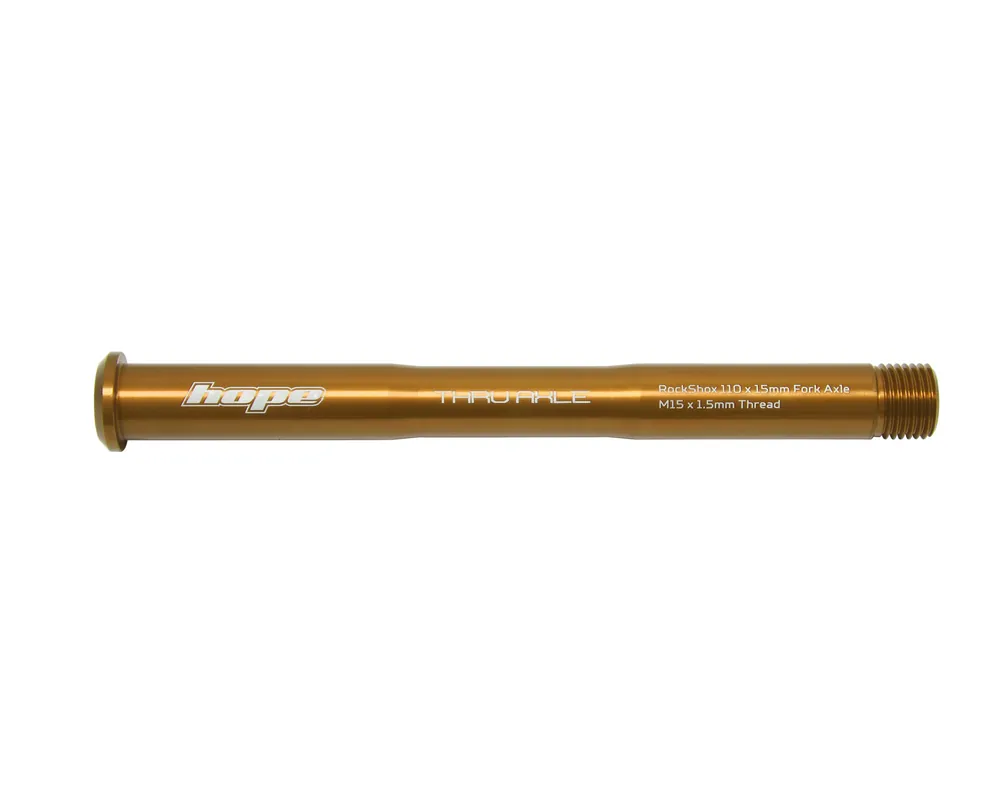 Osta Verkossa HOPE etupyörän akseli ROCKSHOX Pike/Lyric/Zeb -haarukalle Pronssi