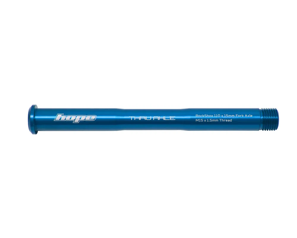 HOPE etupyörän akseli ROCKSHOX Pike/Lyric/Zeb -haarukalle Sininen Paras Hinta