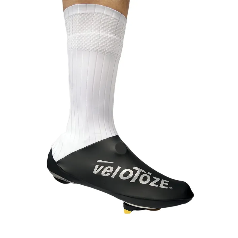 Viikonlopputarjous VELOTOZE AERO -kenkäsuoja, musta/valkoinen