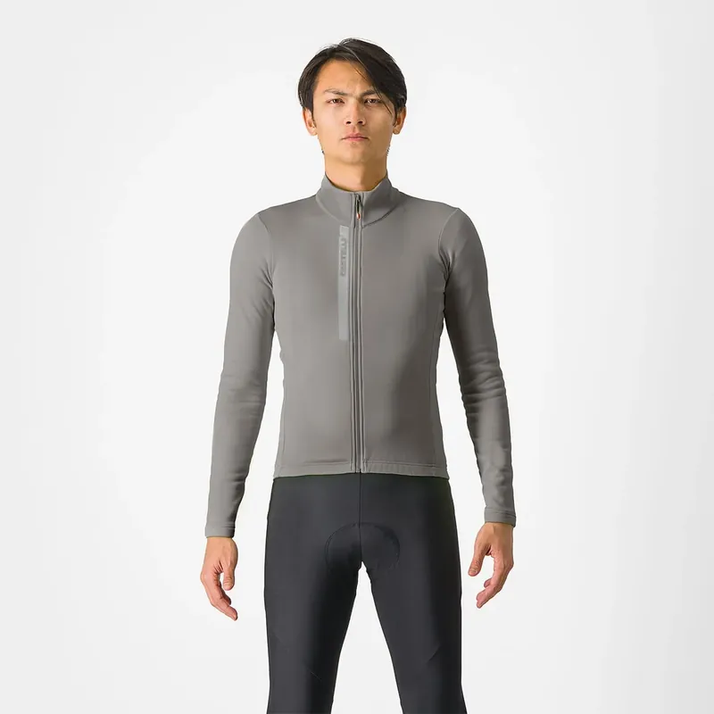 Viikonlopputarjous CASTELLI ENTRATA THERMAL pitkähihainen pyöräilypaita Harmaa