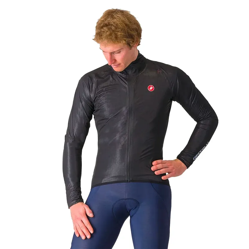 CASTELLI SQUALL SHELL -takki Musta/Harmaa Alennettu