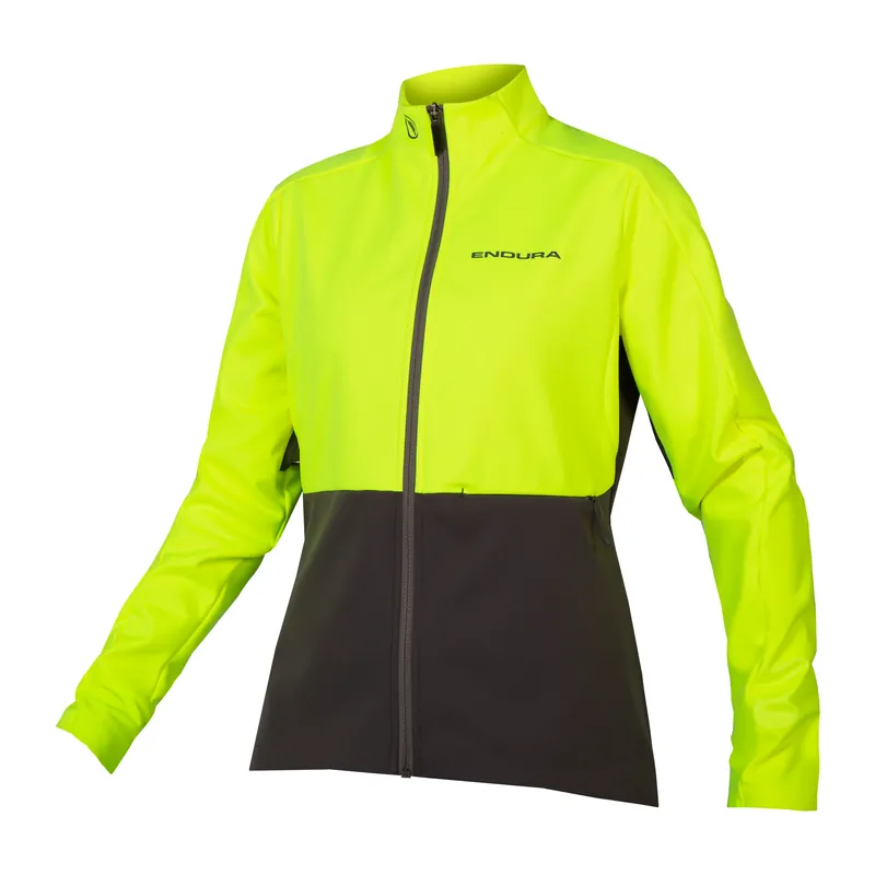 ENDURA WINDCHILL II -naistentakki Keltainen/Musta Ajankohtainen