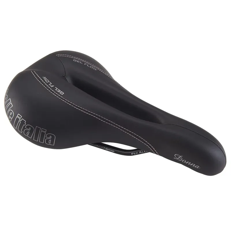 Satula SELLE ITALIA DONNA GEL FLOW TM Naisten Tangot Mangaani Ilmainen Palautus