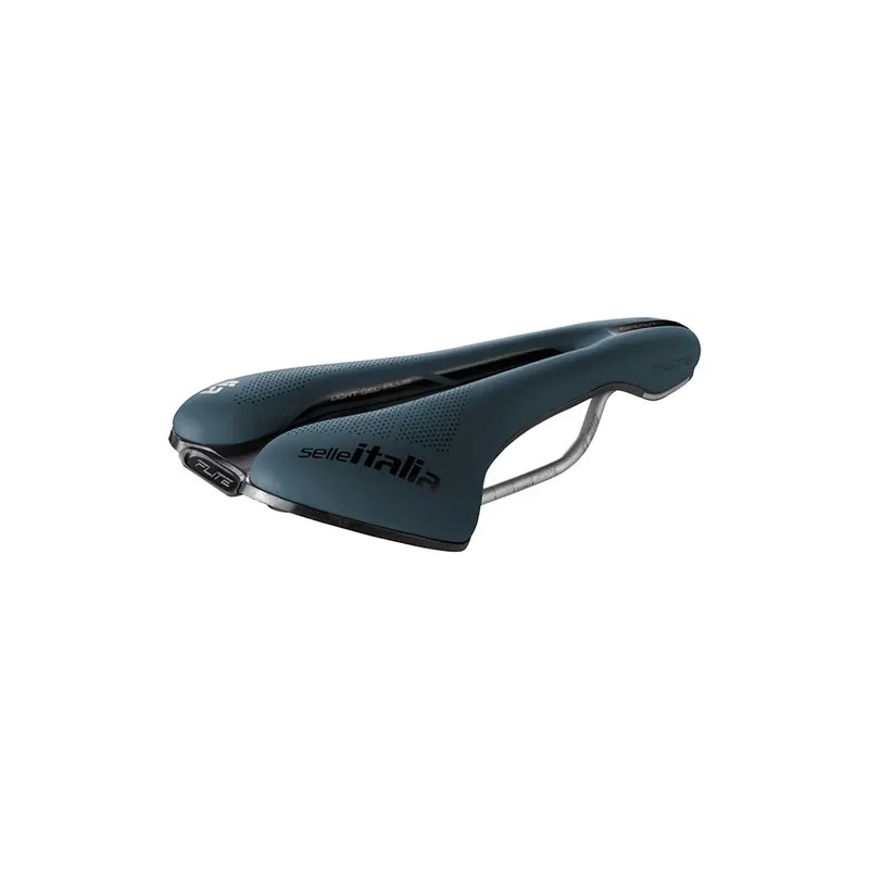 Satula SELLE ITALIA FLITE BOOST GRAVEL SUPERFLOW S Rails TI316 Sininen Halpa