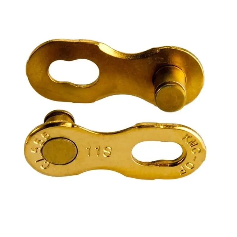 Lähetetään Heti KMC 11R Ti-N Gold -pikalukot KMC 11-vaihteisille ketjuille (x2)