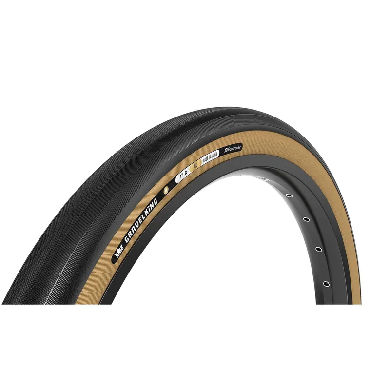 Osta Tänään PANARACER GRAVELKING SLICK R-LINE TLR 700x35 Tubeless Ready -rengas Beige