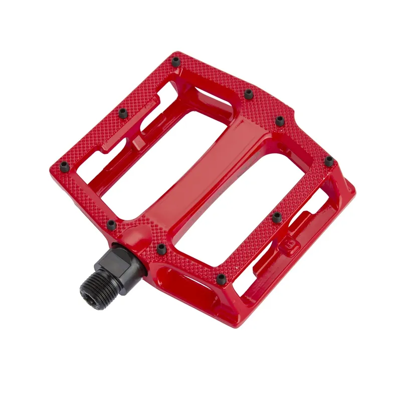 Edullinen Litteät polkimet REVERSE COMPONENTS SUPER SHAPE 3D Punainen