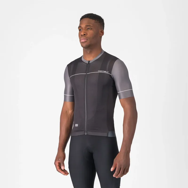 CASTELLI UNLIMITED ENDURANCE 2 Lyhythihainen Paita Musta Sertifioitu