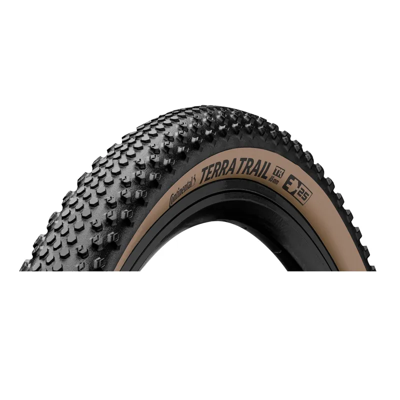 Pakollinen (Must-Have) CONTINENTAL TERRA TRAIL SHIELDWALL SKIN SL 700x40c Tubeless Ready -rengas Ruskea