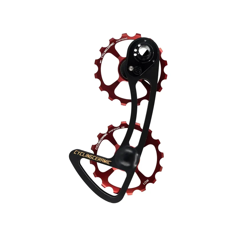 CYCLINGCERAMIC 10/11V 16/16 Shimano -takaderailleurs-häkki Punainen Suosittu