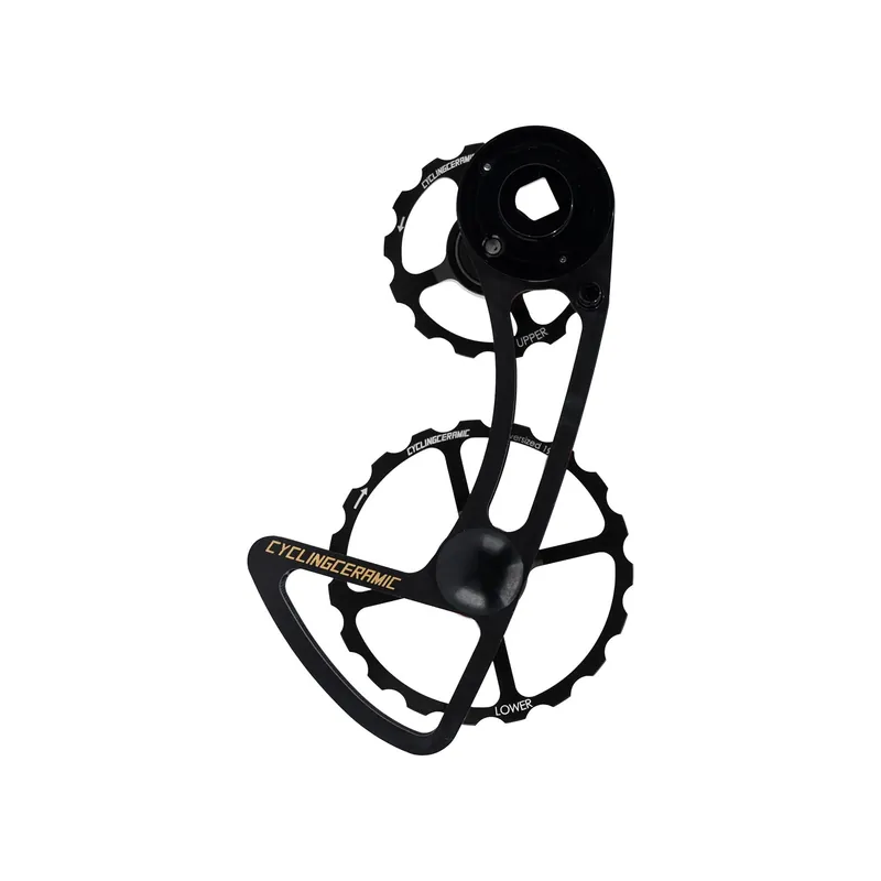CYCLINGCERAMIC 14/19 12V Takasiirtäjän Kotelo Sram E-Tap AXS Musta Ajankohtainen