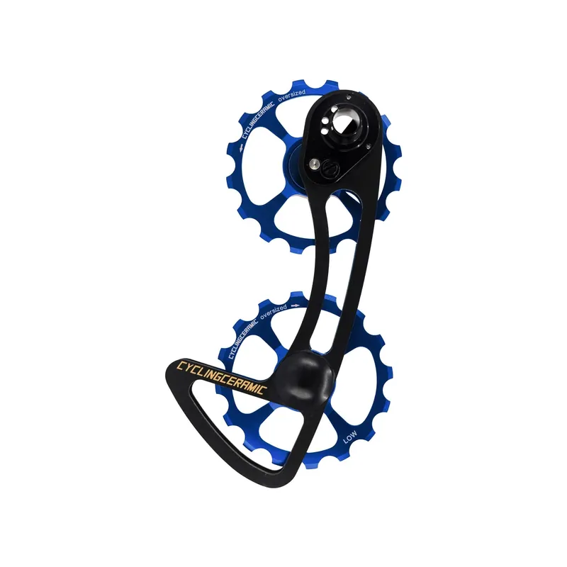 CYCLINGCERAMIC 16/16 10/11V Takasiirtäjän Kotelo Shimano Sininen Asiakkaiden Suosikki