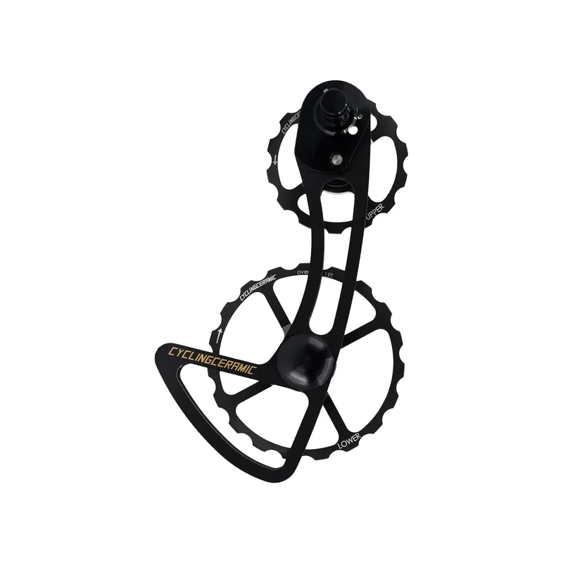 11-vaihteinen Takasiirtäjän Häkki CYCLINGCERAMIC 14/19 Shimano R9100 / R8000 Musta Loppuunmyynti