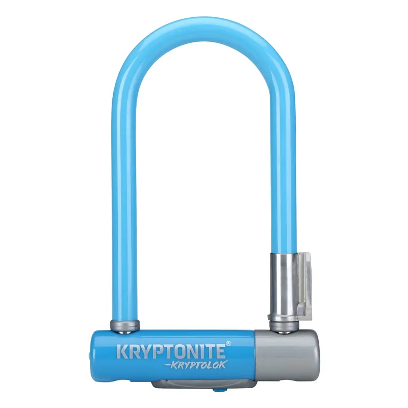 U-lukko KRYPTONITE KRYPTOLOCK SERIE 2 MINI COLOR Sininen Viimeinen Mahdollisuus