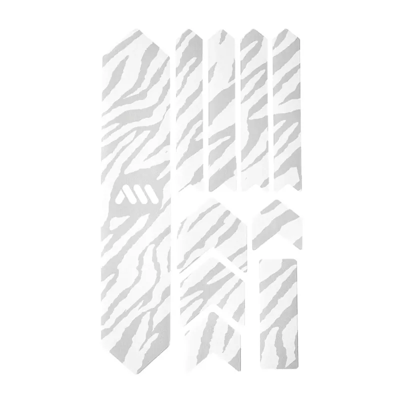 Korkea Laatu Liimautuva Suojakalvo Rungolle ALL MOUNTAIN STYLE EXTRA Zebra Valkoinen