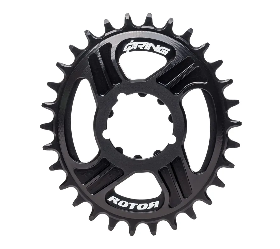 Turvallinen Maksu Yksittäinen Soikea Hammaslevy 11/12V ROTOR Q-RING Sram Direct Mount Offset 6 mm