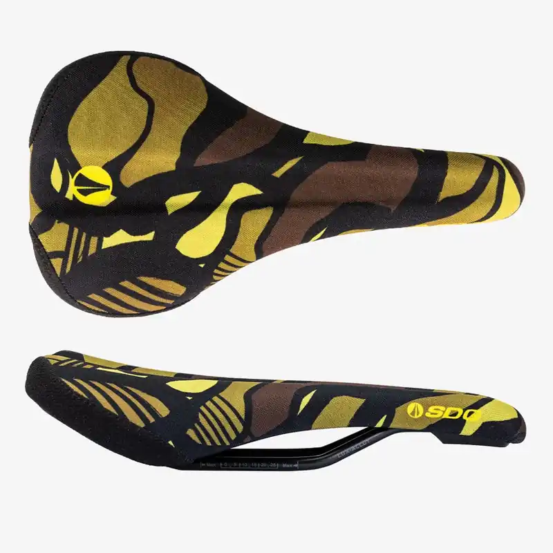 Satula SDG BEL-AIR V3 TERRA FIRMA Kiskot Lux Alloy Camo Keltainen Edullinen
