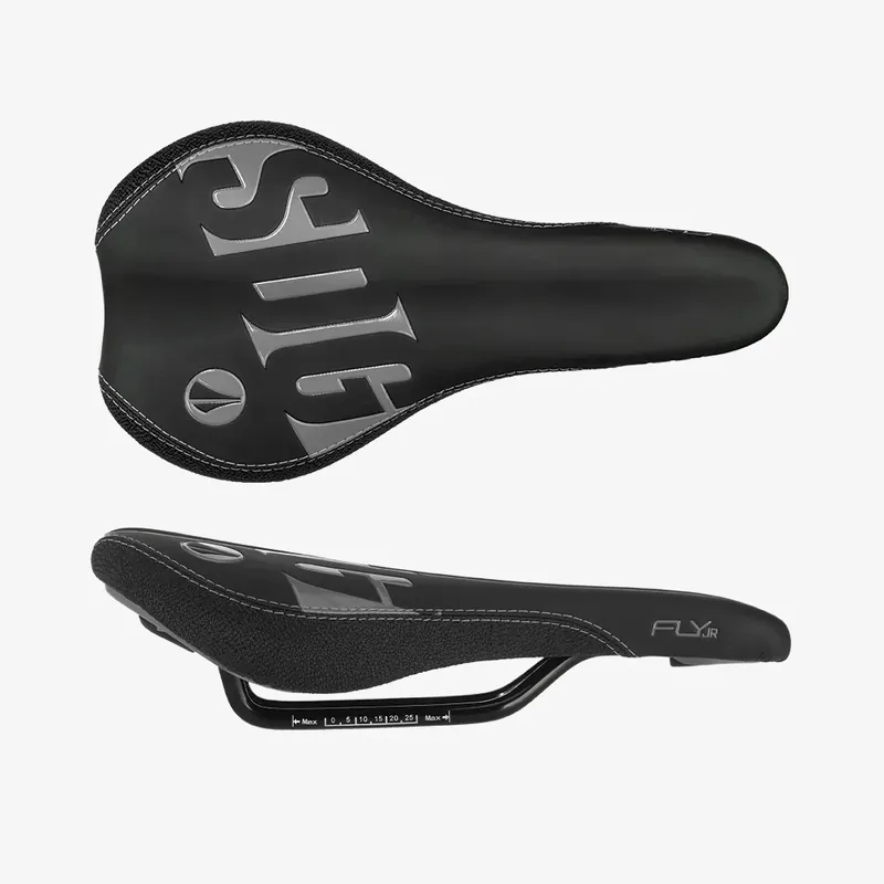 Satula SDG FLY Junior Musta/harmaa Korkea Laatu
