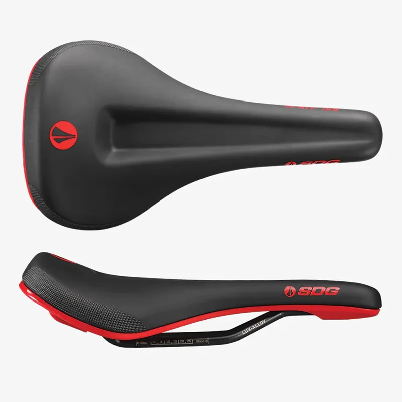Päivän Tarjous Satula SDG BEL-AIR V3 MAX Lux-Alloy-tangot Musta/Punainen