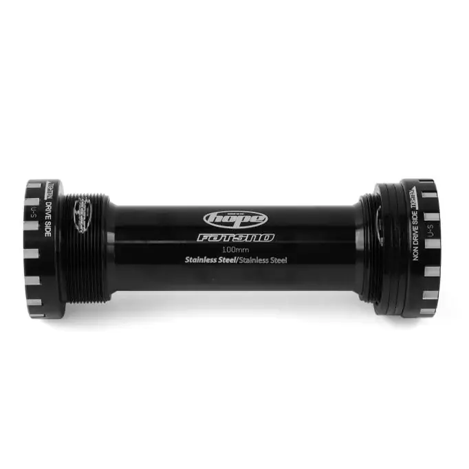 Osta Nyt HOPE 100 mm Fat Bike Kampiakseli Akselilla 24 mm BBSSFATN Musta
