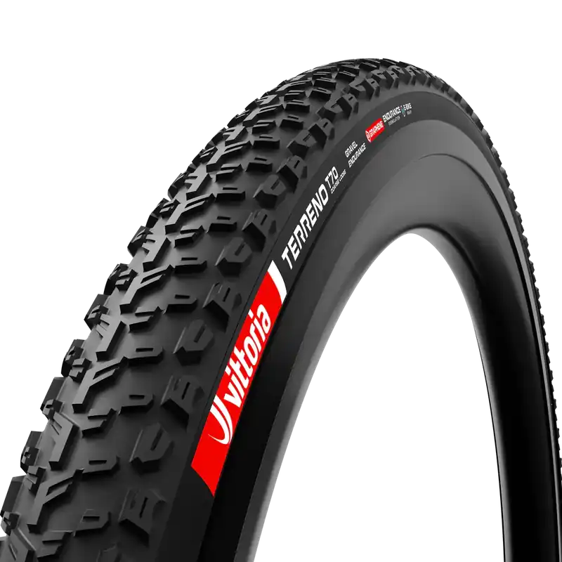 Rengas VITTORIA TERRENO T70 COARSE LOOSE Gravel Endurance 700x40c Tubeless Ready Taittuva Musta Tarjoushinta