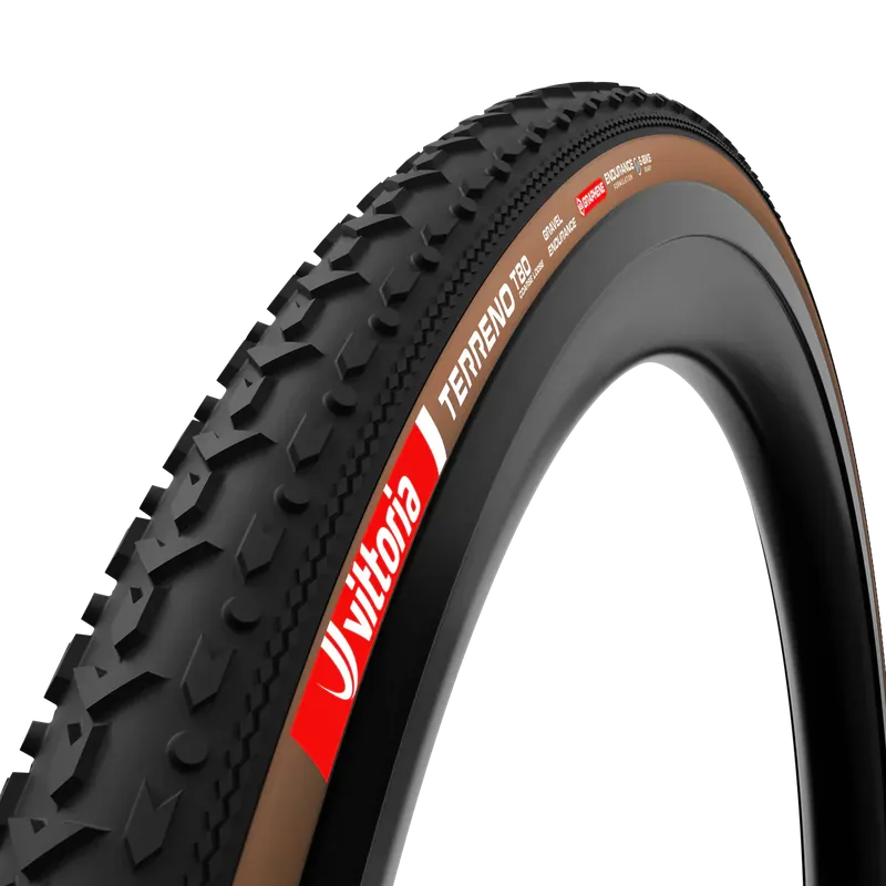 Aito Rengas VITTORIA TERRENO T80 COARSE LOOSE Gravel Endurance 700x45c Tubeless Ready Souple Marron