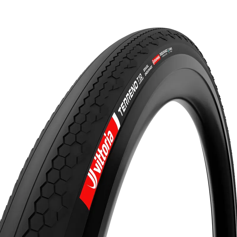 Osta Nyt Rengas VITTORIA TERRENO T10 HARDPACK Gravel Endurance Tubeless Ready Souple Noir