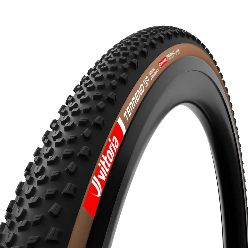 Rengas VITTORIA TERRENO T60 MIXED Gravel Endurance 700c Tubeless Ready Souple Marron Kampanjahinta