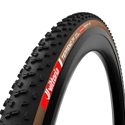 VITTORIA TERRENO T90 MUD Gravel Endurance 700x45c Tubeless Ready -rengas Souple Marron Uusi Kokoelma