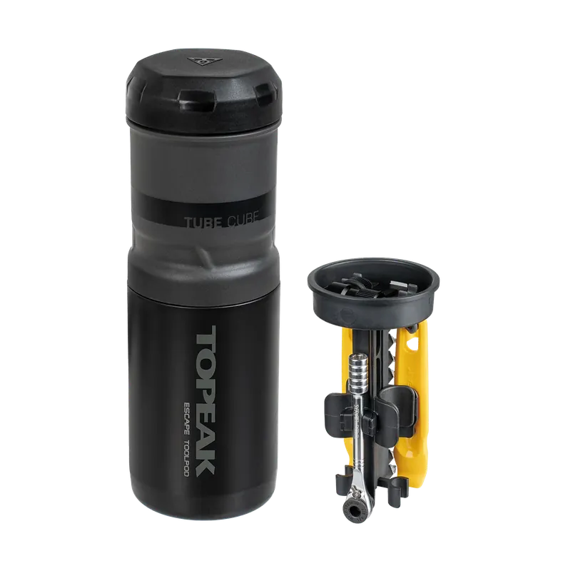 TOPEAK ESCAPE TOOLPOD Musta -työkalupullo Aito