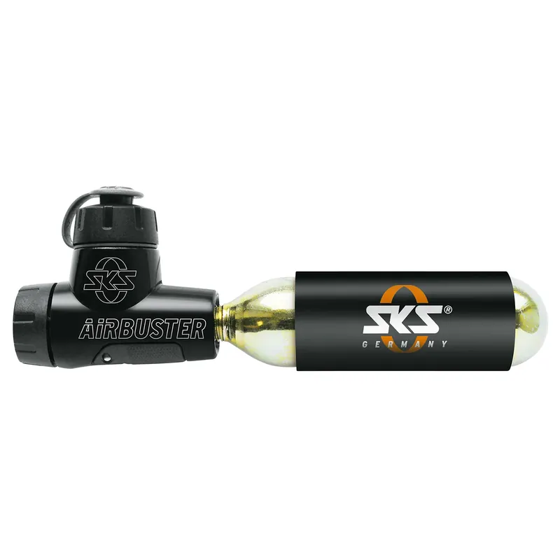 CO2-laukaisin SKS GERMANY AIRBUSTER + kierteitetty CO2-patruuna 16 g (x1) Paras Hinta