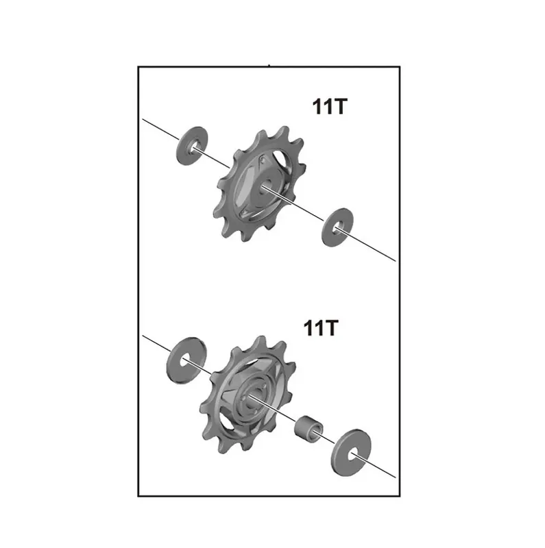 SHIMANO RD-R7100/R7150 Vaihteen Johdepyörät Älä Missaa