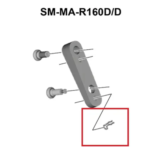 SHIMANO Flat-Mount -adapterin Turvarenga Tilaa Heti