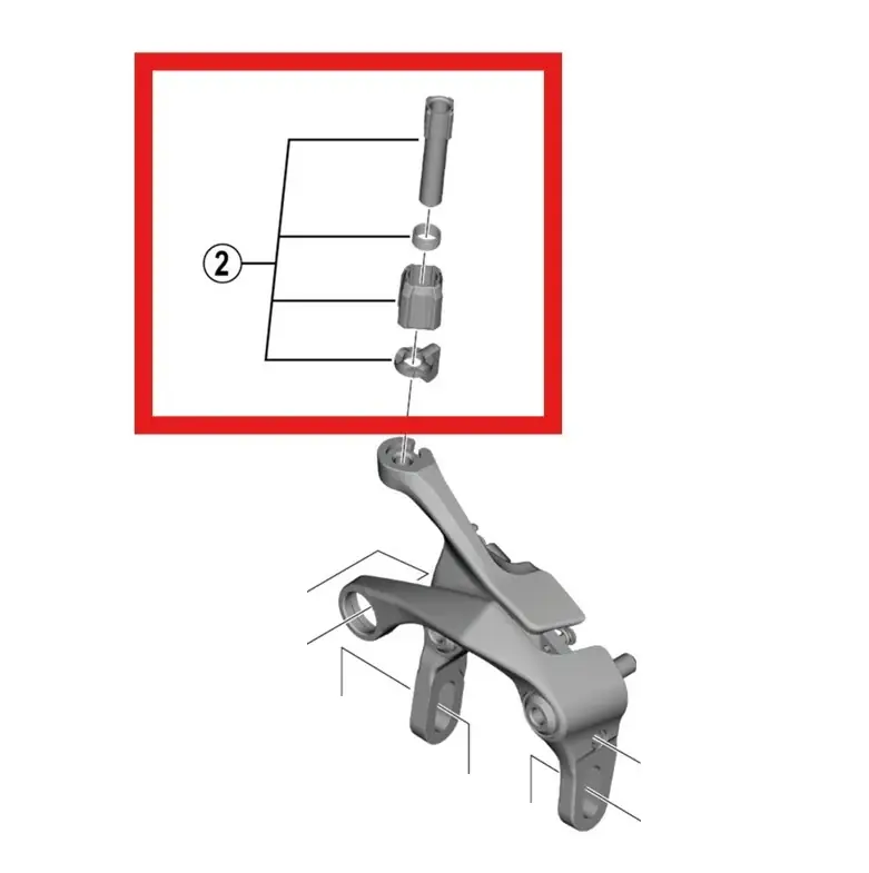 SHIMANO BR-R7000/7010 -kaapelikireyspultti Erikoistarjous