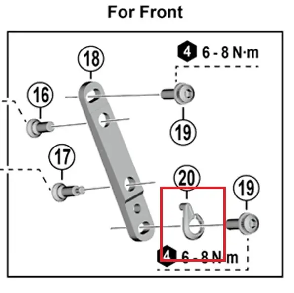 SHIMANO Flat Mount -adapterille tarkoitettu suunnattu aluslevy Flash-Tarjous