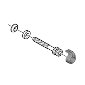 Alkuperäinen SHIMANO BR-M8100 -jarrusatulan kiinnitysruuvi M6x40,2