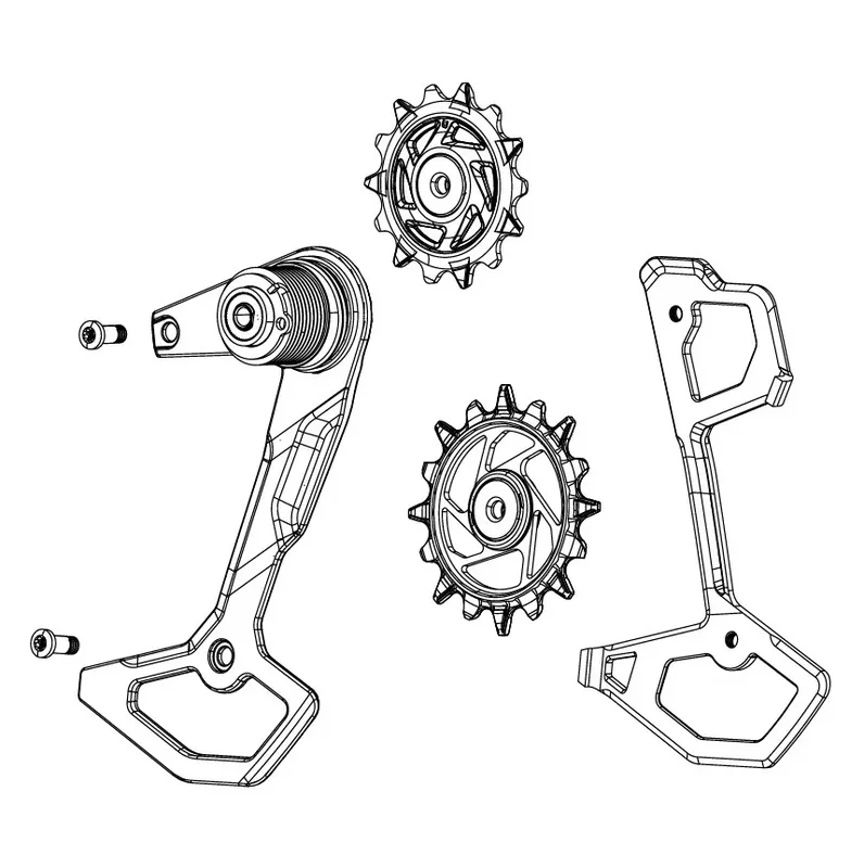 Tilaa Nyt SRAM XX-SL T-TYPE EAGLE AXS -häkki + pyörät