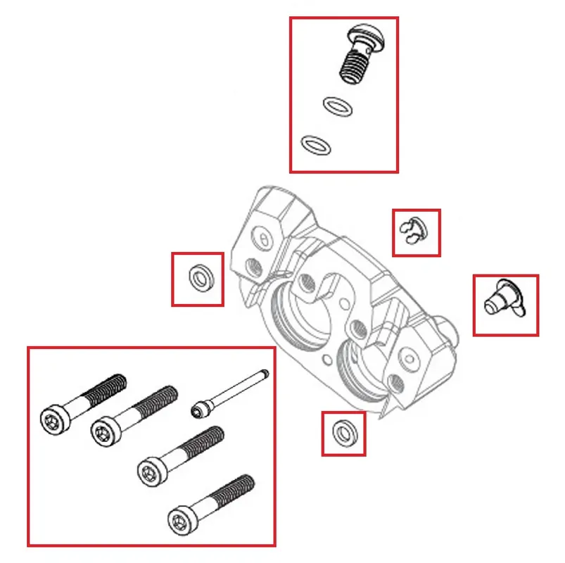 SRAM MAVEN Ultimate/Silver/Bronze Jarrusatulan Ruuvistosarja Flash-Tarjous