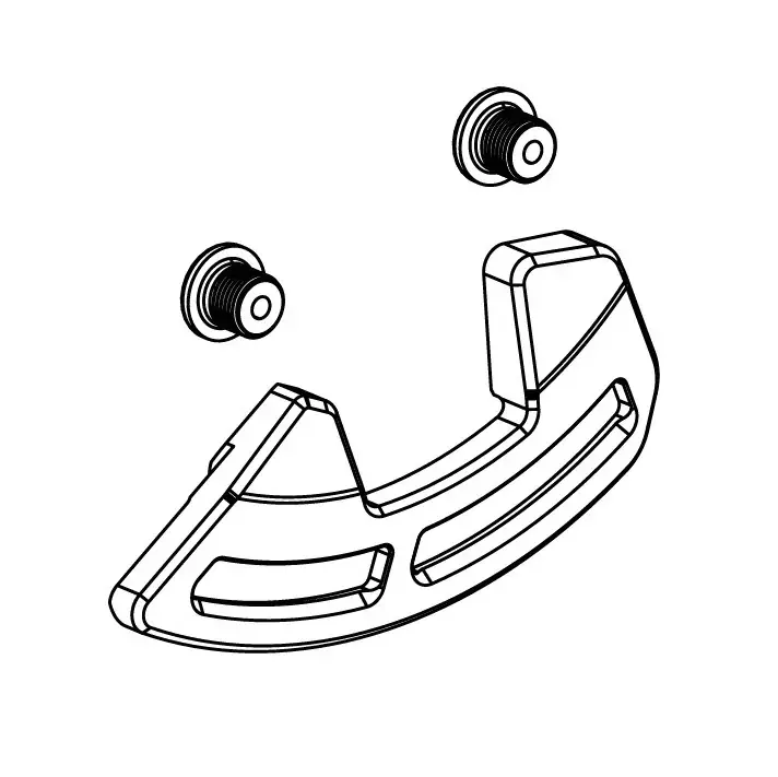 Tarjous Bash Guard SRAM XX T-TYPE D1 (x1)
