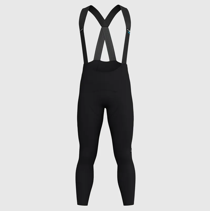 Pitkät Henkselipyöräilyshortsit ASSOS MILLE GT HASHOOGI WINTER S11 Musta Erikoistarjous