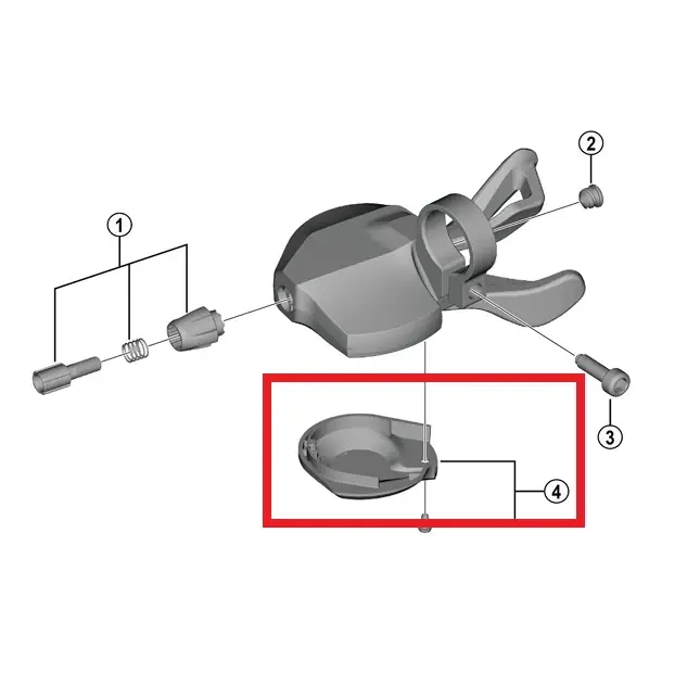 Alempi Kansi Vaihteenohjainta Varten SHIMANO CUES SL-U6000-10/11R Oikea Tilaa Heti