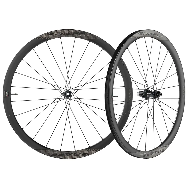 MICHE GRAFF CARBONE DISC Tubeless Ready (Center Lock) -pyöräpari Tehdashinta