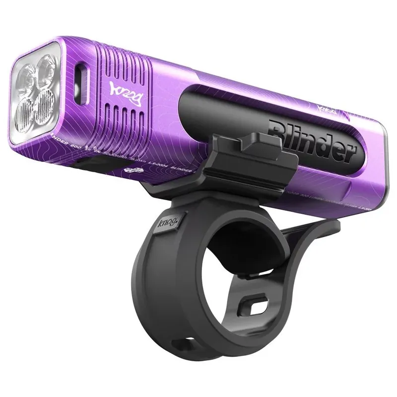 KNOG BLINDER PRO 900 Etuvalaisin Violetti - Rajoitettu Painos Turvallinen Maksu