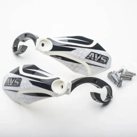 Käsisuoja AVS KIT DECO Alumiinikiinnike Valkoinen/Musta Alennus
