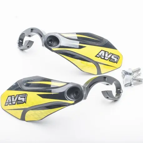 Käsisuoja AVS KIT DECO Alumiinikiinnike Musta/Keltainen Eniten Myyty